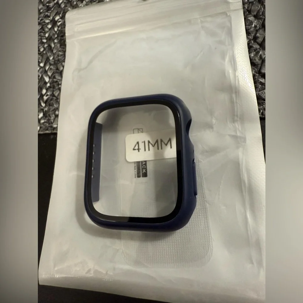 Spigen Rugged Apple watch protective case and 3 extra cases with tempered glass